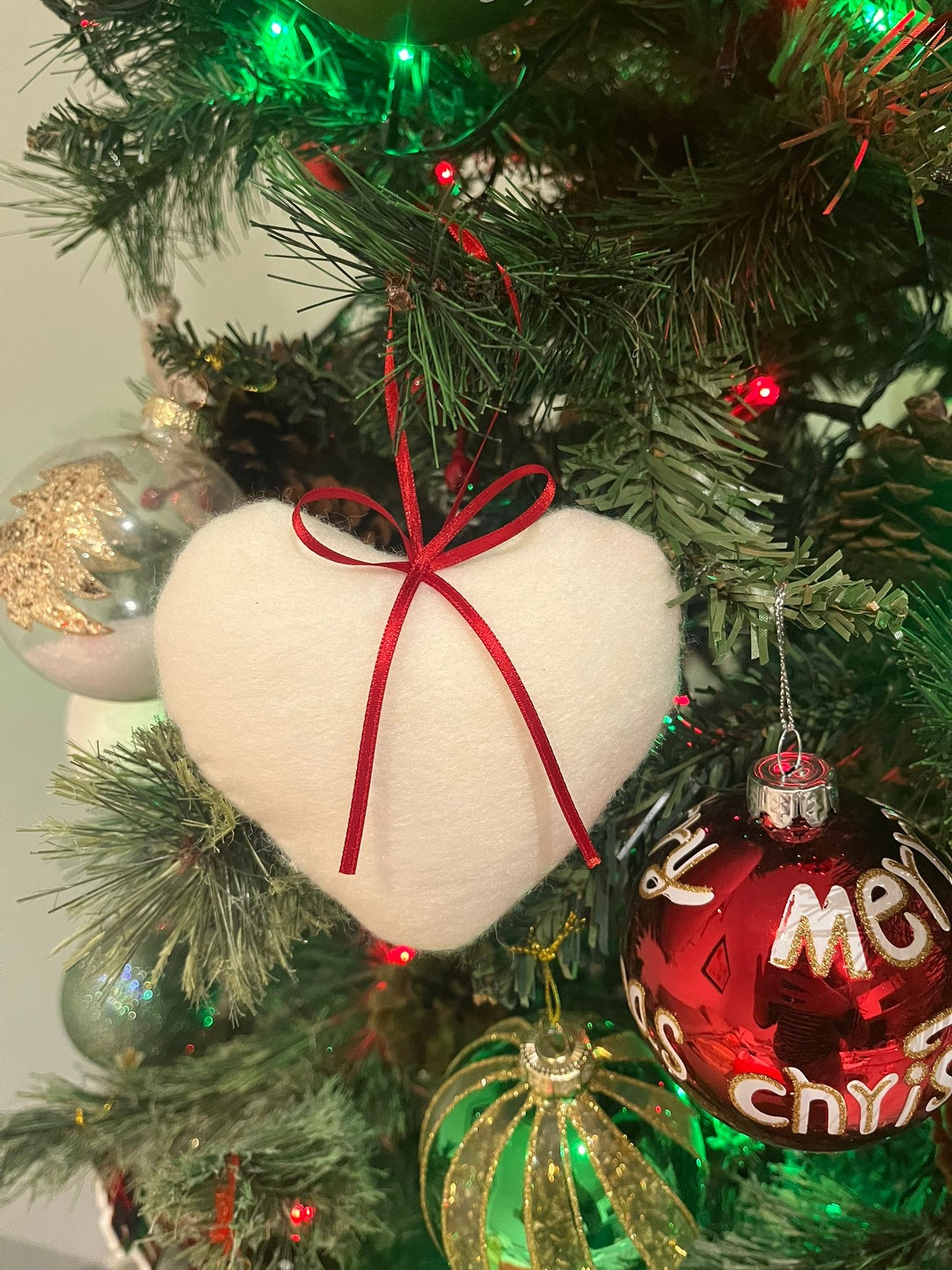 Pendenti di natale ricamati